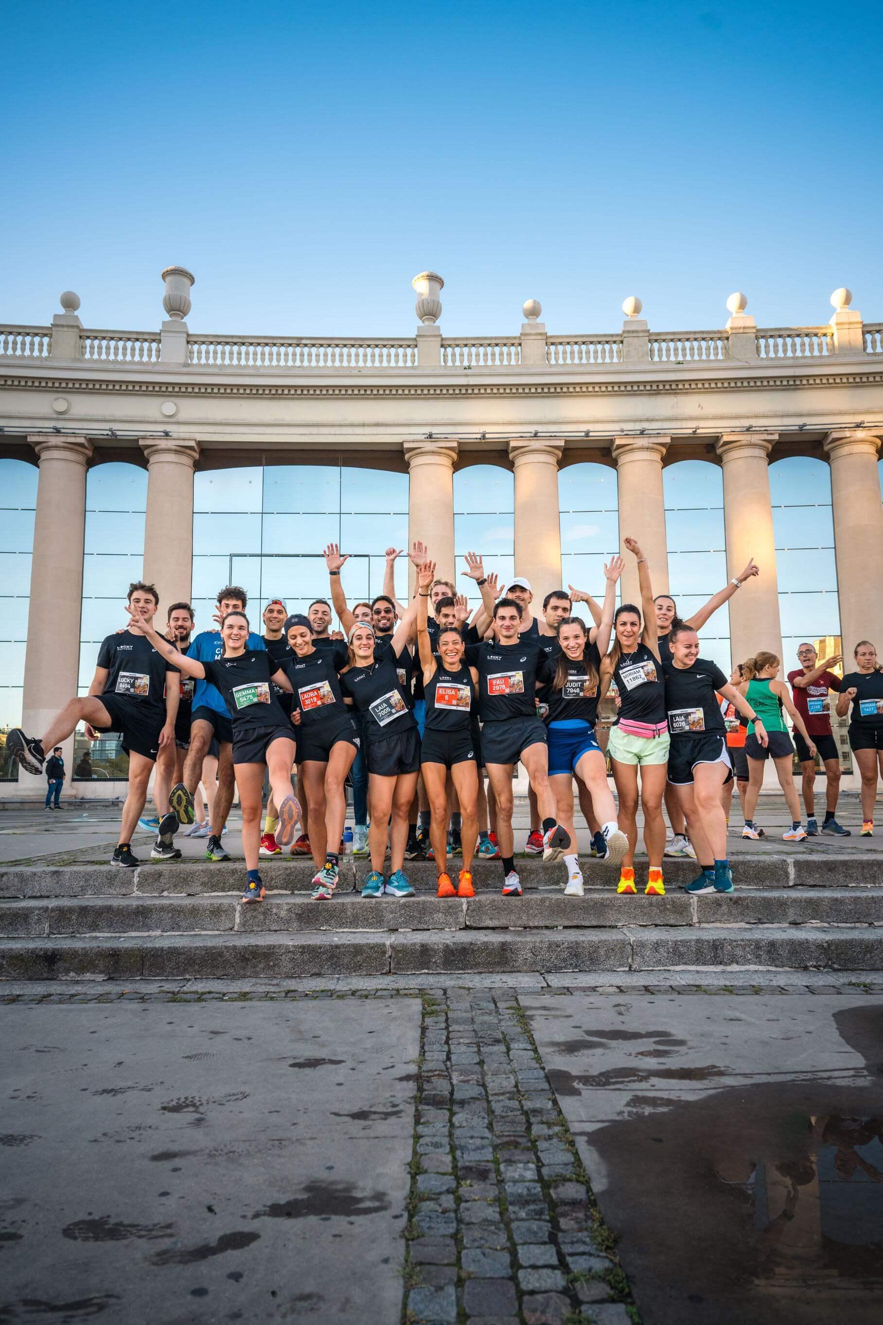 Foto grupo lucky runners
